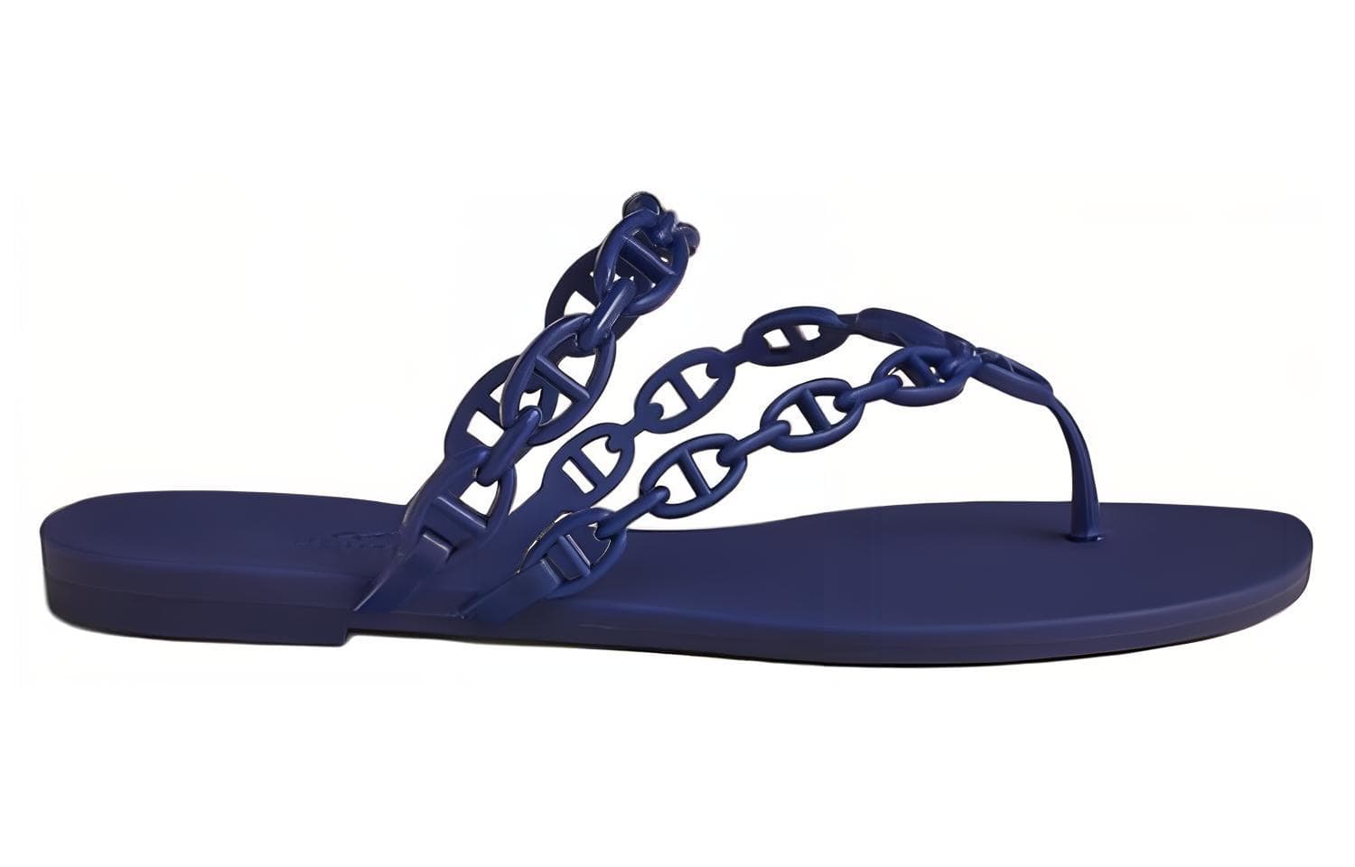 Шлёпанцы Hermes Flip Flops Blue - изображение 2
