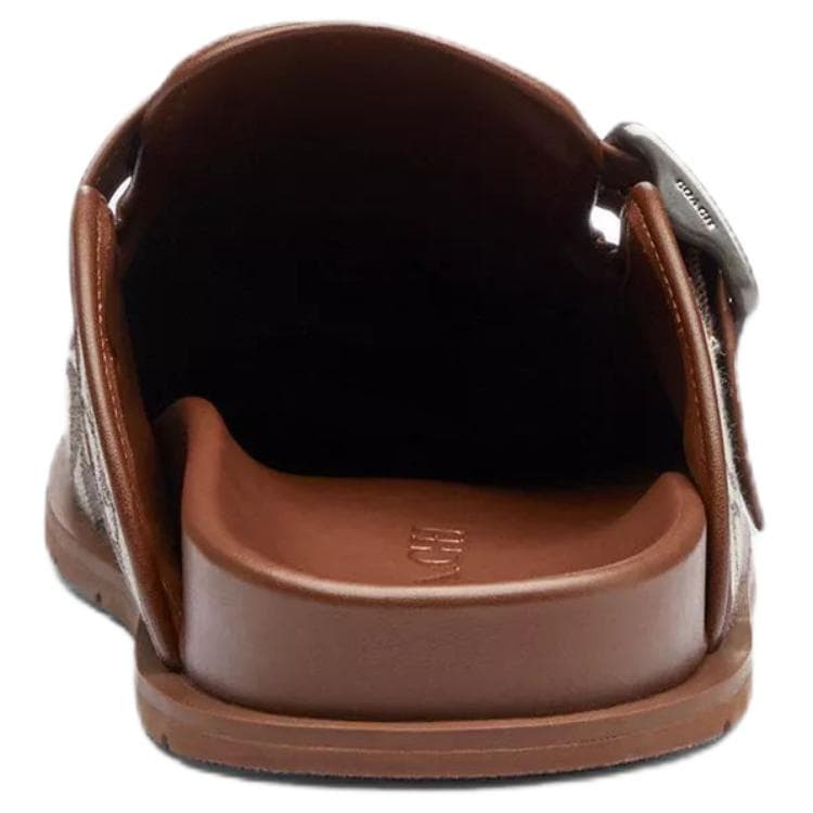 Сандалии COACH Домашние тапочки Мужские Коричневые - изображение 5