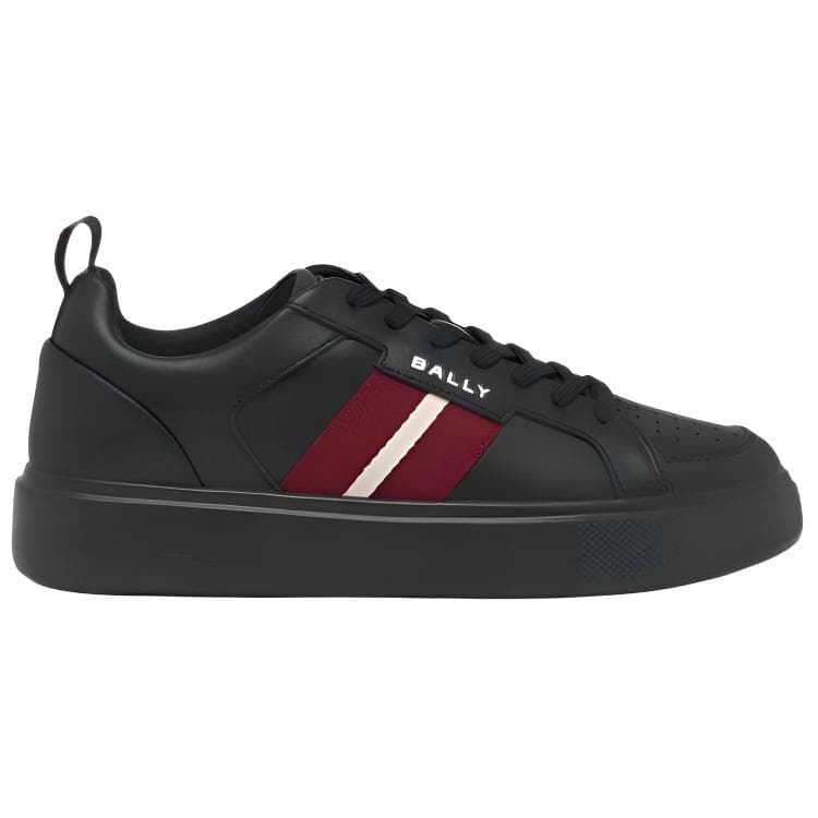 Кроссовки BALLY Легкий Low Топ Скейтборд Обувь Мужской Черный - изображение 2