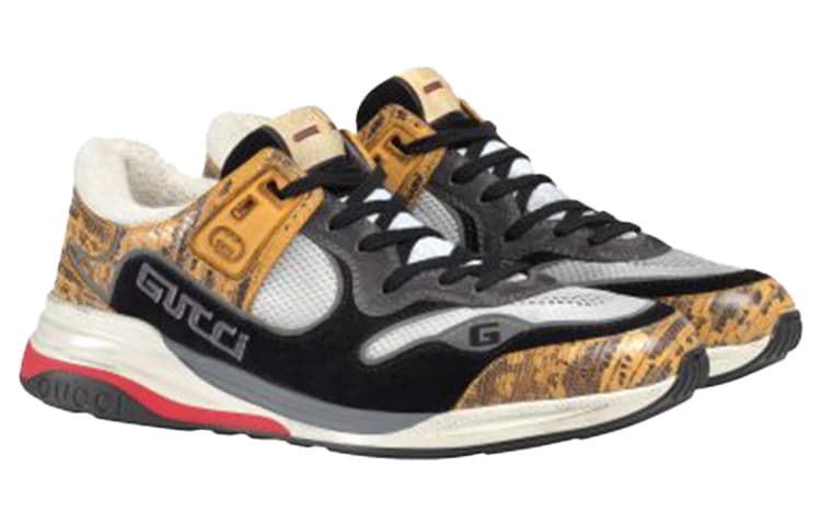 Кроссовки Gucci Ultrapace Black Brown - изображение 3