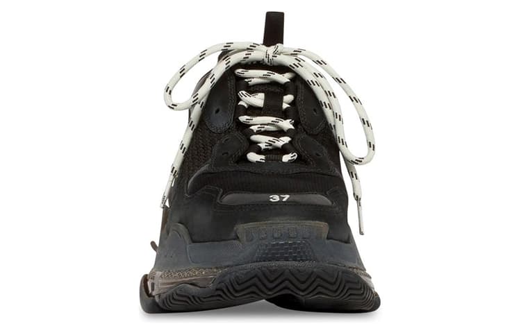 Кроссовки Balenciaga Triple S Black - изображение 3