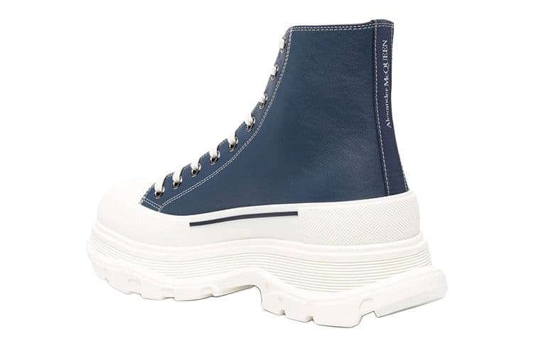 Ботинки Alexander McQueen Tread Slick Blue - изображение 4