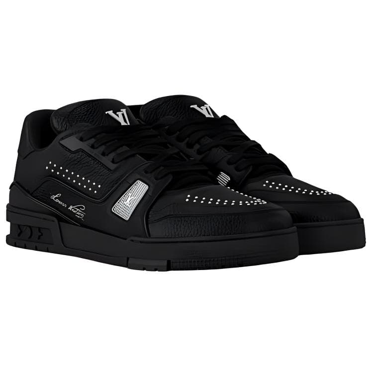 Кроссовки Louis Vuitton Trainer Black - изображение 3