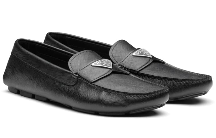 Лоферы Prada Saffiano Loafers Black - изображение 2