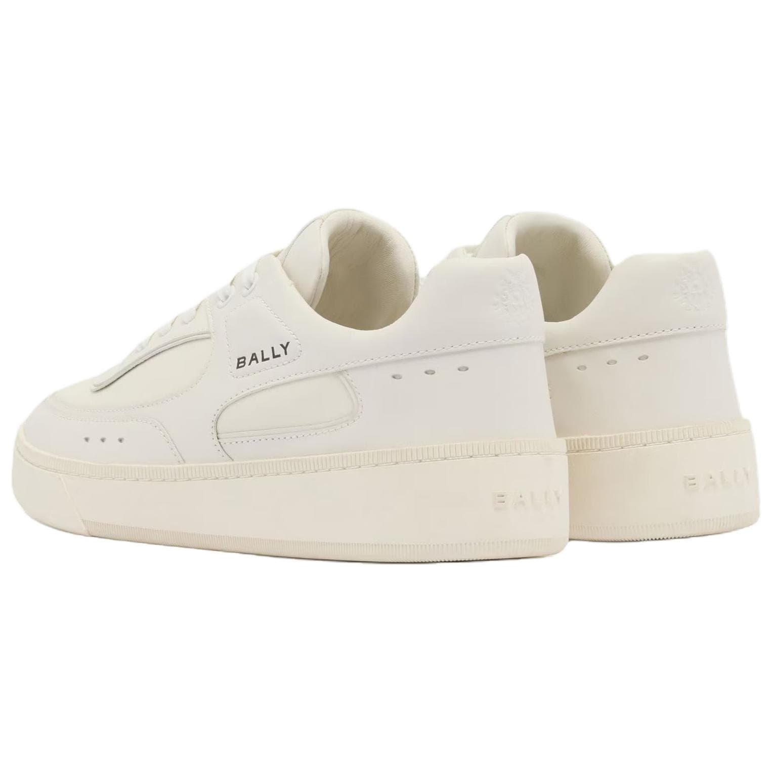 Кроссовки BALLY Raise Low Top Sneakers White - изображение 4