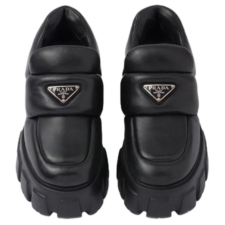 Лоферы Prada Platform Loafers Black - изображение 5
