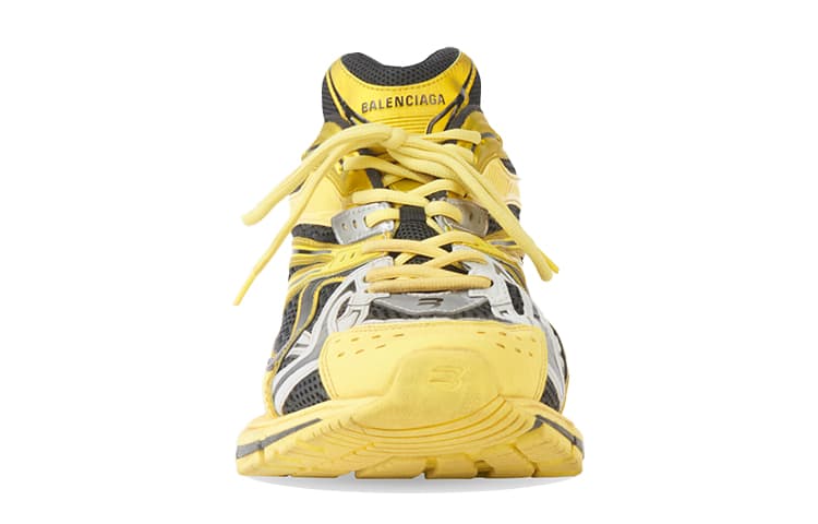 Кроссовки Balenciaga X-Pander Yellow Black - изображение 3