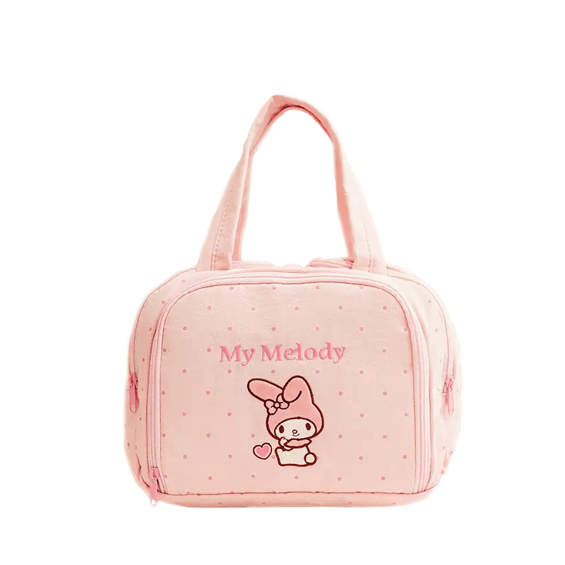 Sanrio My Melody Полиэстер Волокно Путешествие Хранение Сумка Женская Розовая - изображение 1