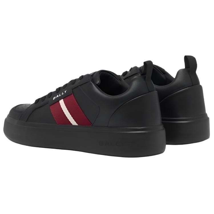 Кроссовки BALLY Легкий Low Топ Скейтборд Обувь Мужской Черный - изображение 4