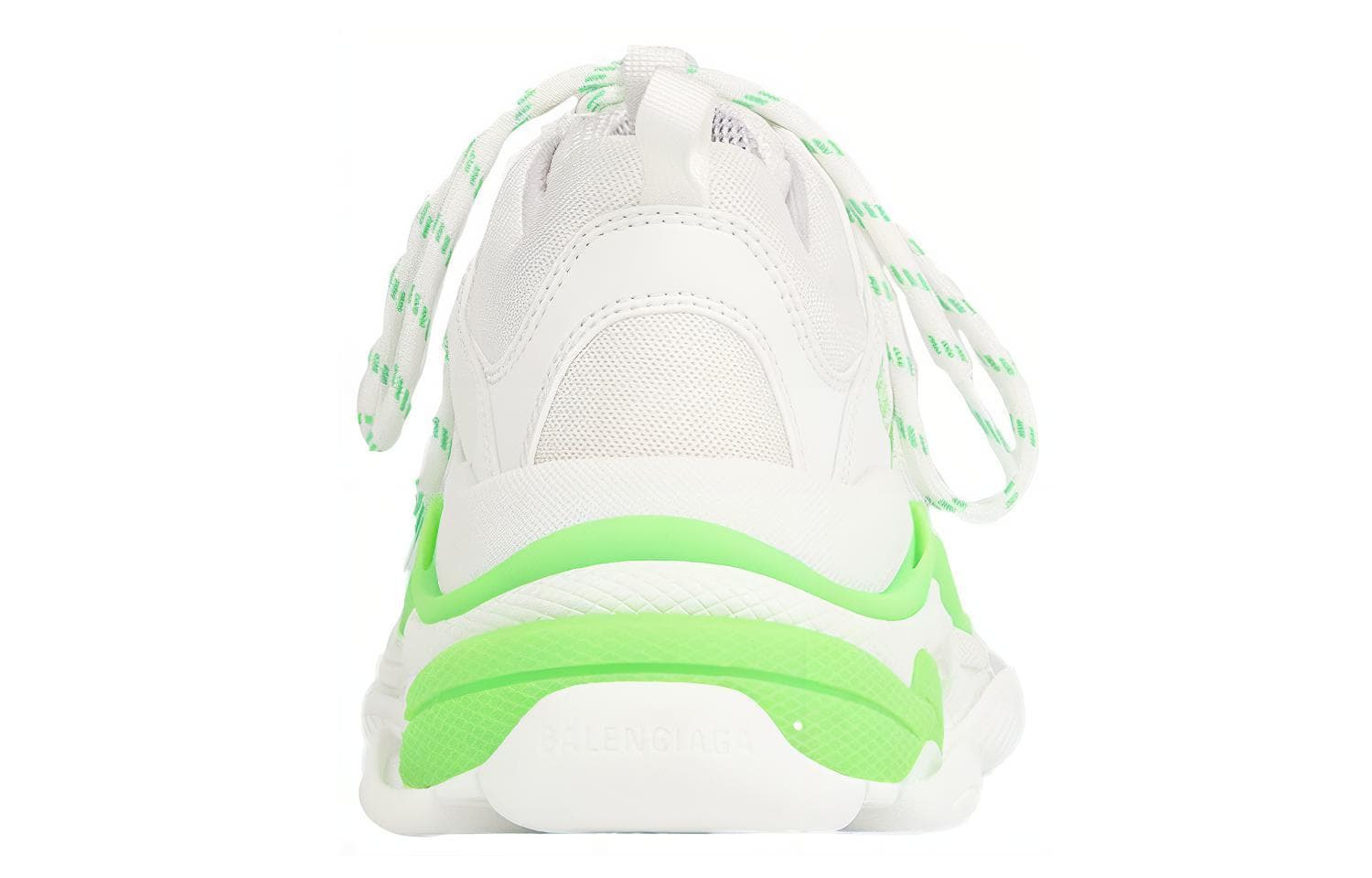 Кроссовки Balenciaga Triple S White Green - изображение 5
