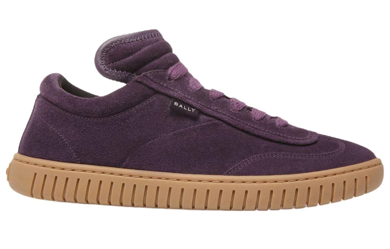 Кроссовки BALLY PLAYER Low Top Повседневная обувь Женская Фиолетовая - изображение 2