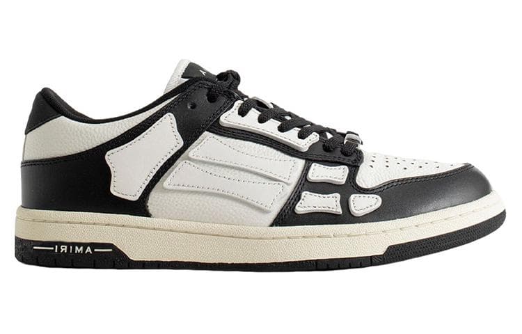 Кроссовки AMIRI Skel-Top Low Black White - изображение 2