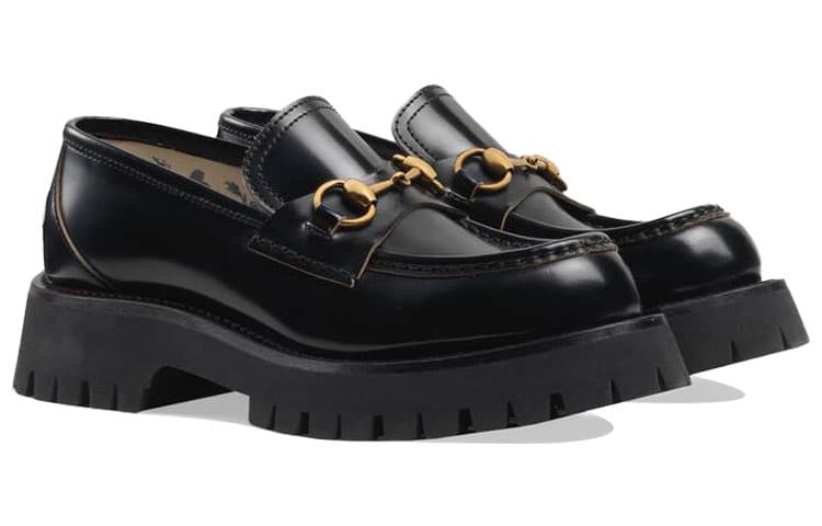 Лоферы Gucci Loafer Black - изображение 3