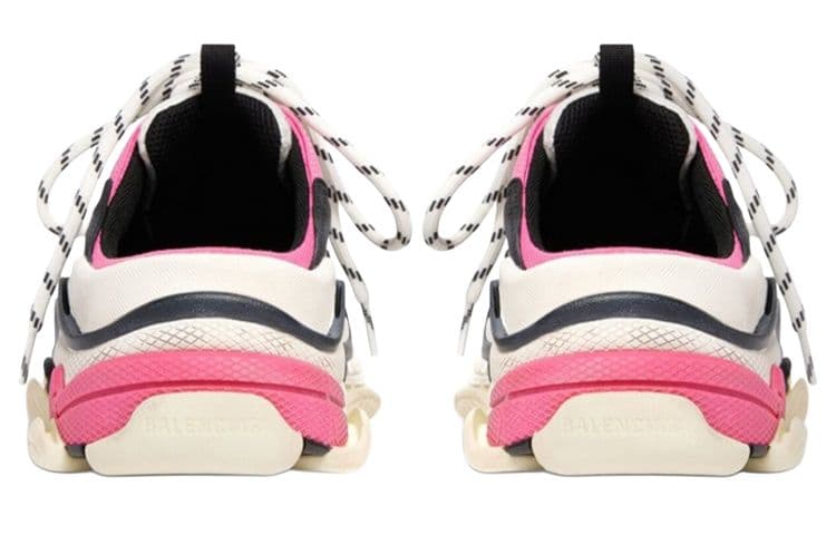 Кроссовки Balenciaga Triple S White Black Pink - изображение 6