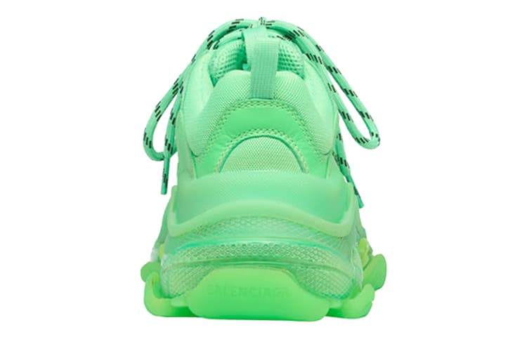 Кроссовки Balenciaga Triple S Green - изображение 5