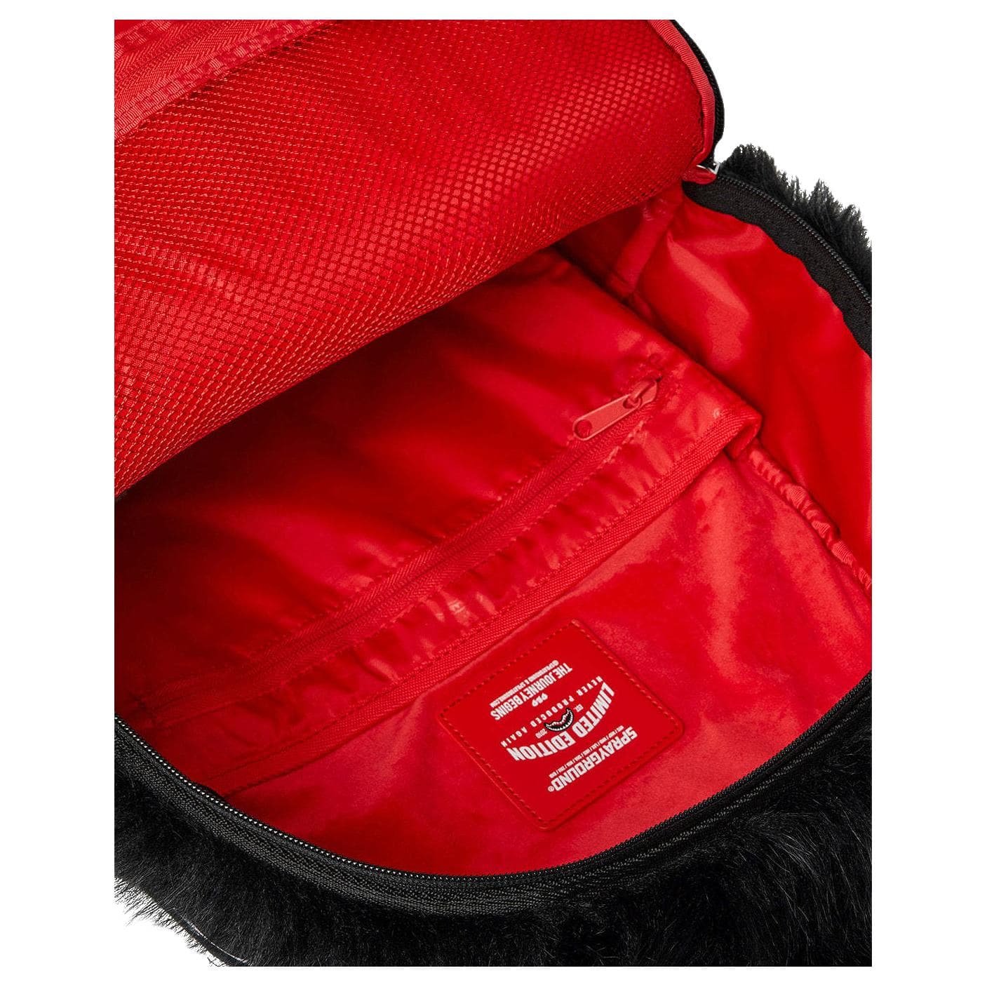 Рюкзак SPRAYGROUND Полиэстер Рюкзак Унисекс Черный Белый - изображение 7