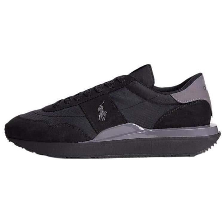 Кроссовки Polo Ralph Lauren Train 89 Low Топ Повседневная обувь Мужская Черная Серый - изображение 1