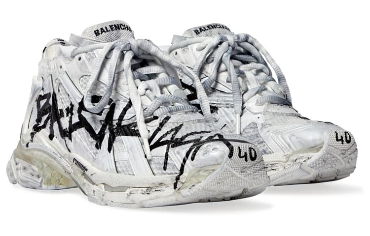 Кроссовки Balenciaga Runner Graffiti - изображение 3