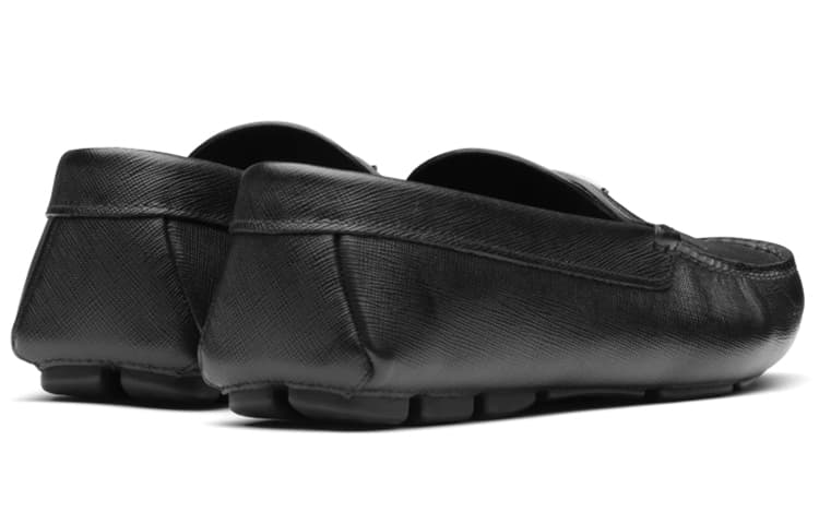 Лоферы Prada Saffiano Loafers Black - изображение 3