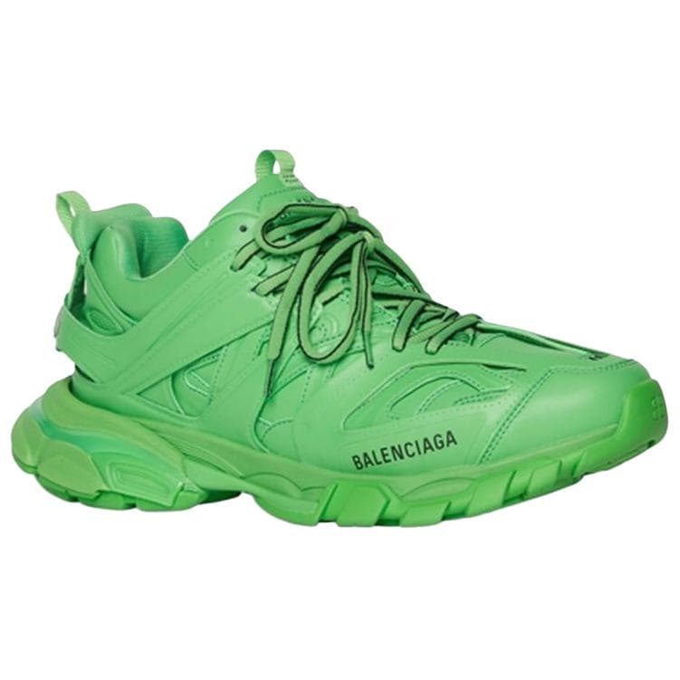 Кроссовки Balenciaga Дорожка Ткань Low Топ Массивные кроссовки Мужской Зелёный - изображение 3