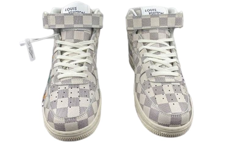 Кроссовки Nike x Louis Vuitton Air Force 1 Mid - изображение 4