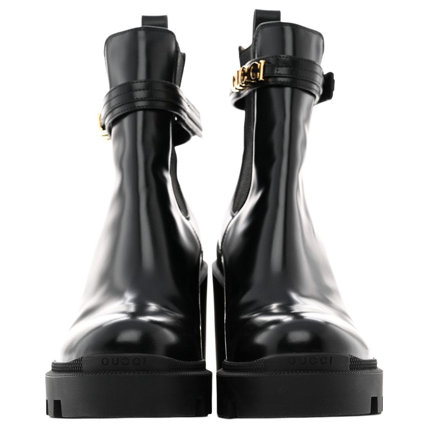 Ботинки челси Gucci Chelsea Boots Black - изображение 5