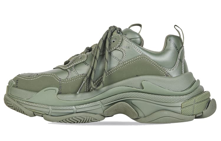 Кроссовки Balenciaga Allover Logo Triple S - изображение 1