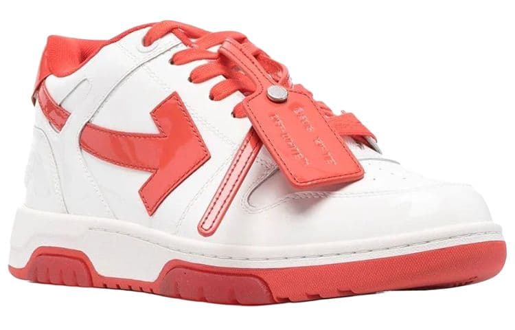 Кроссовки OFF-WHITE Out Of Office White Orange - изображение 2