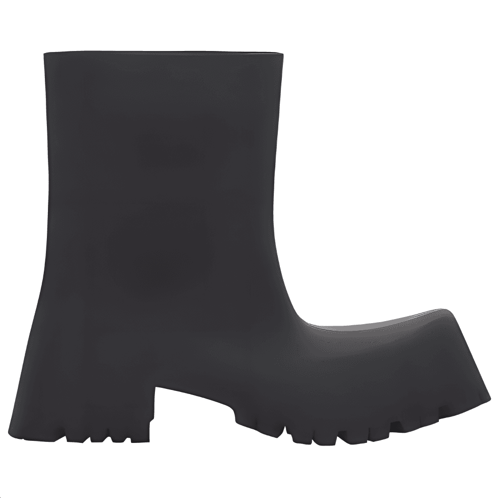 Ботинки Balenciaga Trooper Black - изображение 2