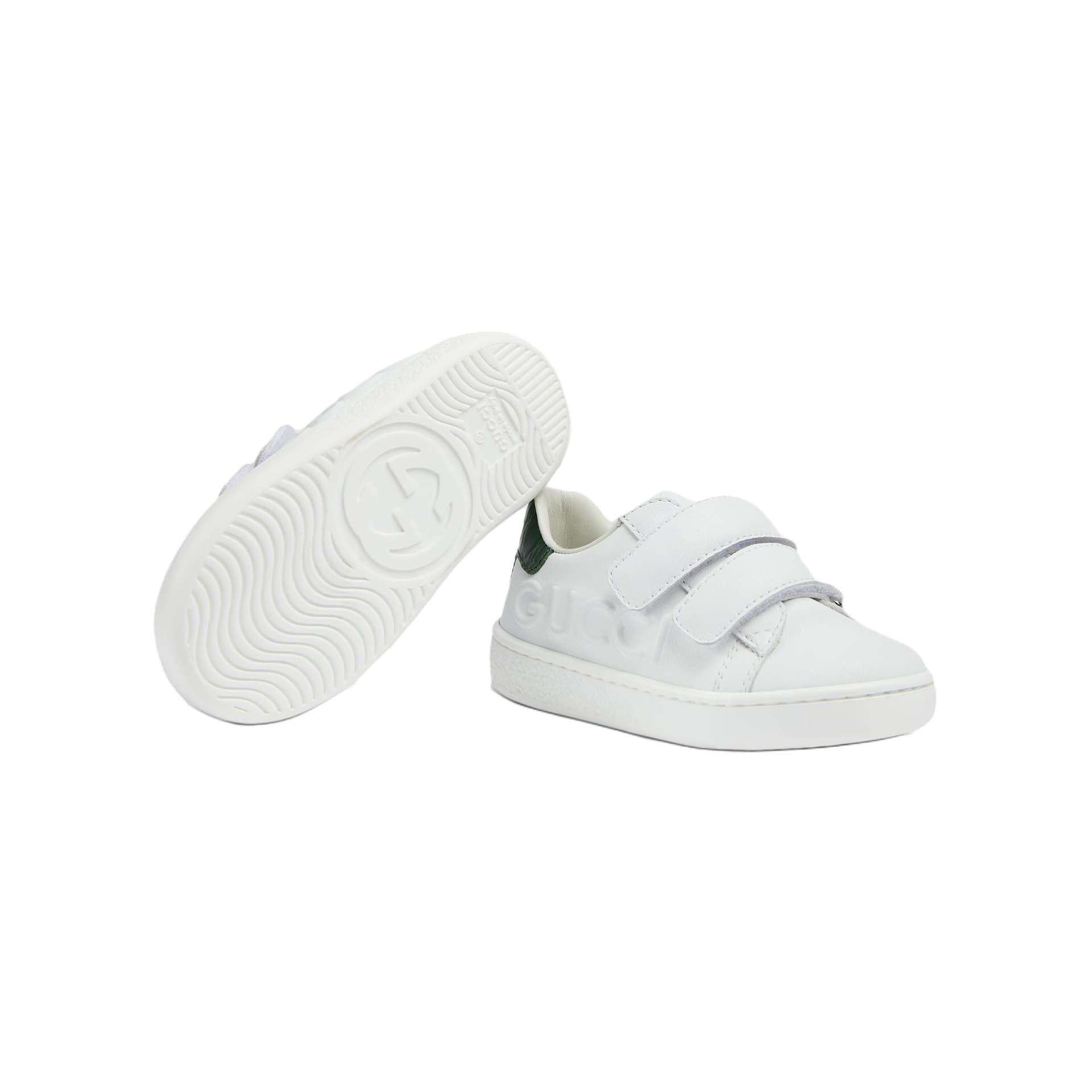 Кроссовки Gucci Ace Low Топ Обувь для малышей Белый Infant and Toddler - изображение 5