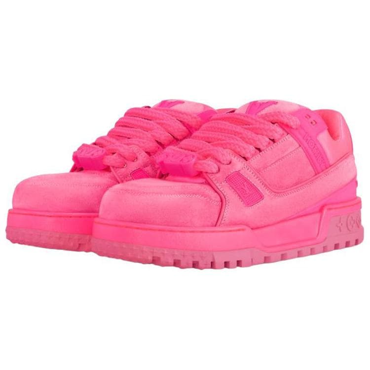 Кроссовки LOUIS VUITTON Trainer Maxi logo - изображение 4