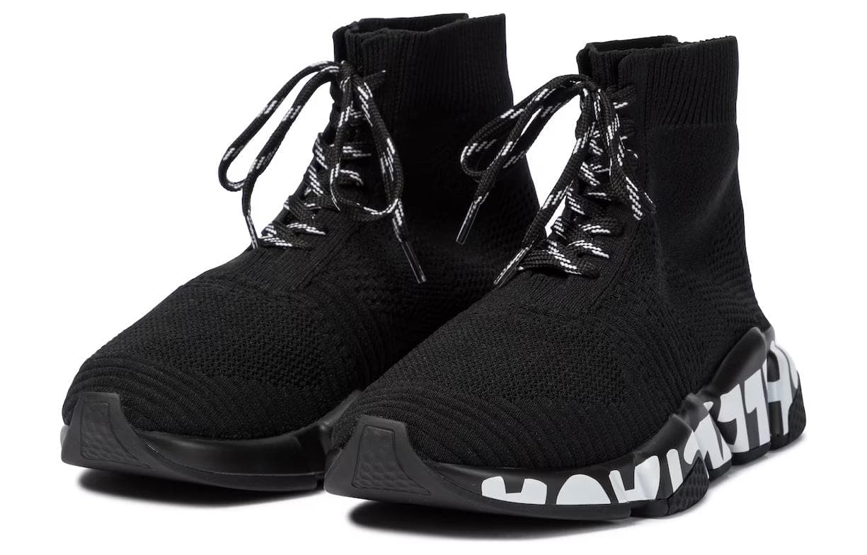 Кроссовки Balenciaga Speed Black - изображение 4