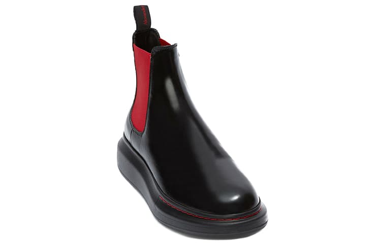 Ботинки челси Alexander McQueen Hybrid Chelsea Boots Black - изображение 2