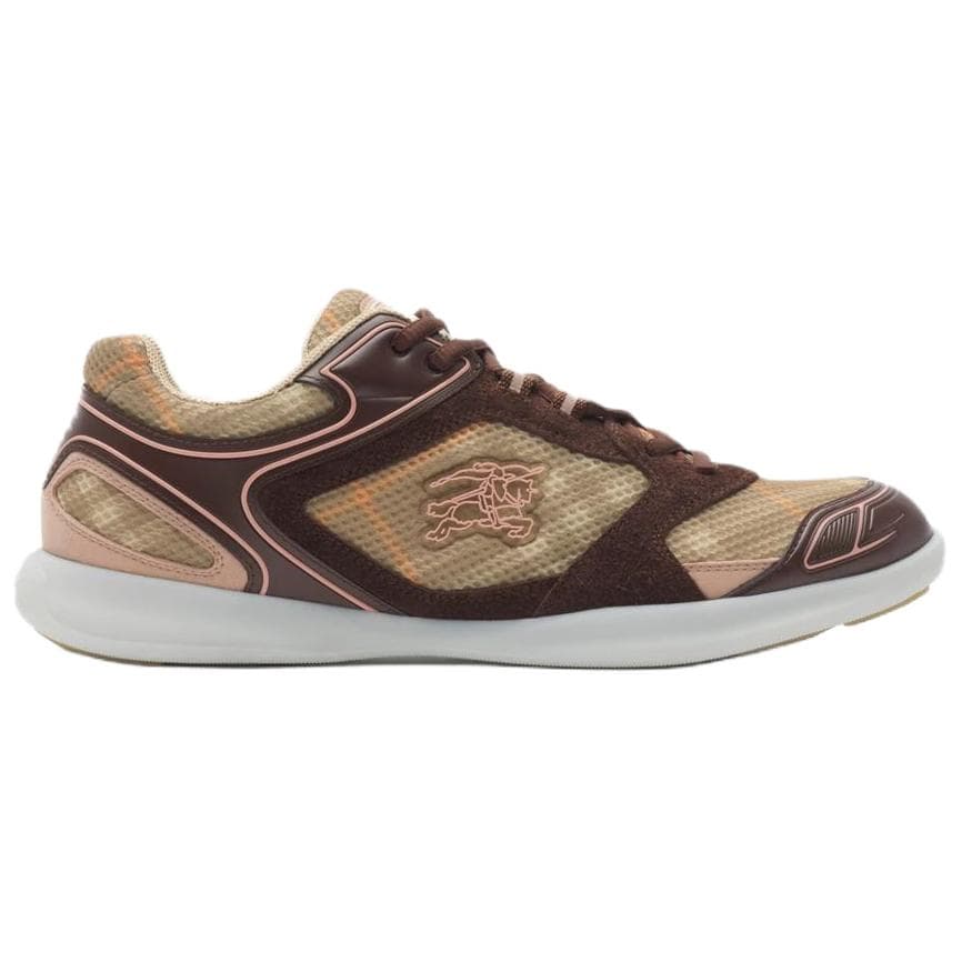Кроссовки Burberry Matri Low Top Повседневная Обувь Женская Коричневая - изображение 2
