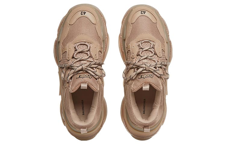 Кроссовки Balenciaga Triple S Brown - изображение 4
