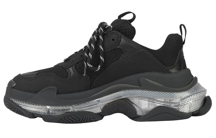 Кроссовки Balenciaga Triple S Clear Sole Black - изображение 1