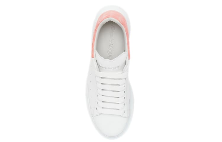 Кроссовки Alexander McQueen Fashion Sneakers White Pink - изображение 5