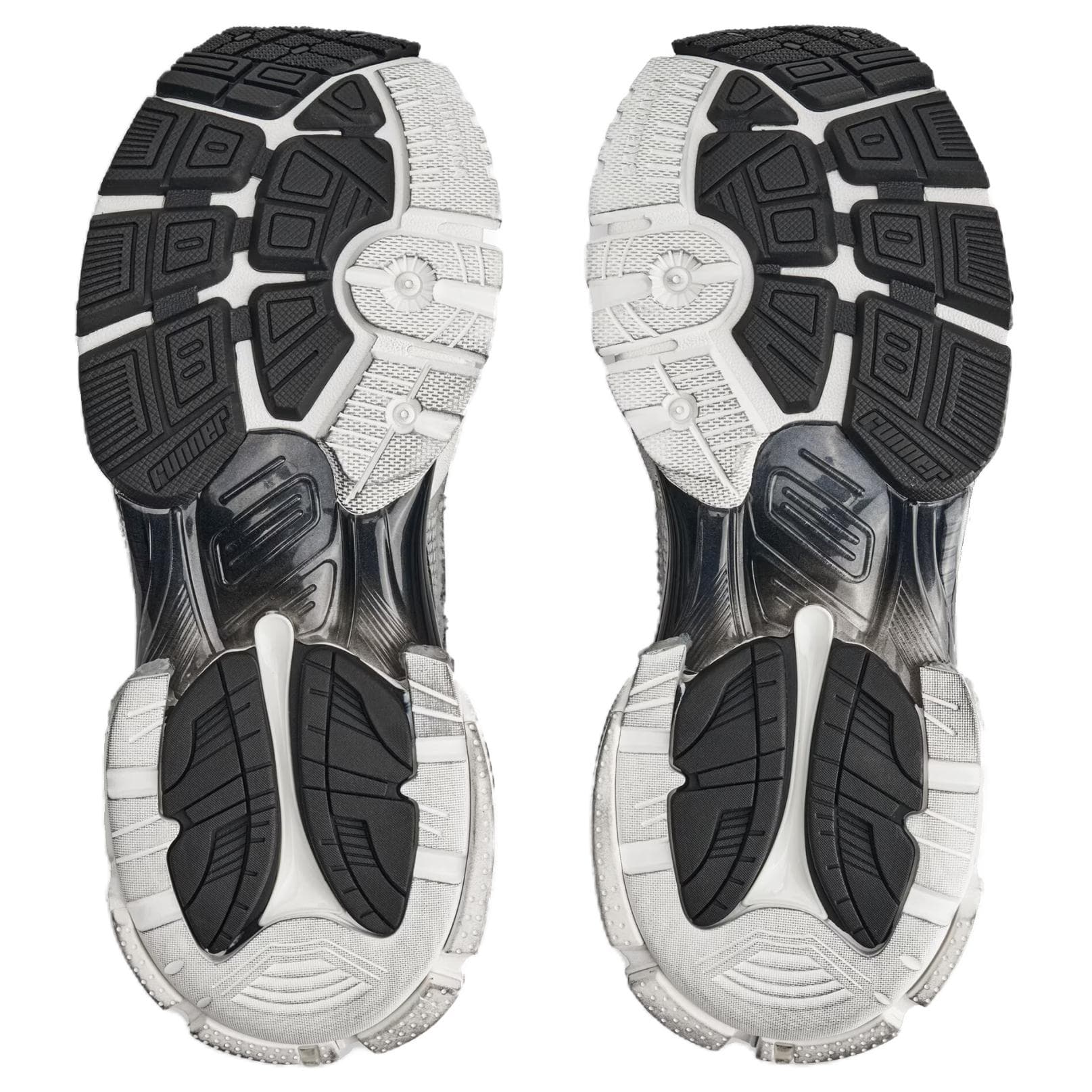 Кроссовки Balenciaga Runner Массивные кроссовки Low Топ Черный белый Мужской - изображение 6