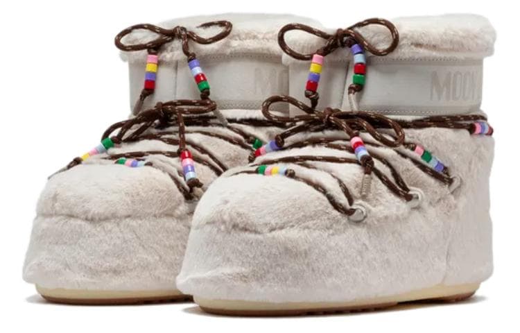 Ботинки зимние Moon Boot Beige Snow Boots - изображение 3