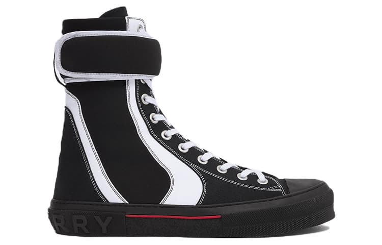 Кроссовки Burberry Sub High Top Sneakers Black - изображение 2