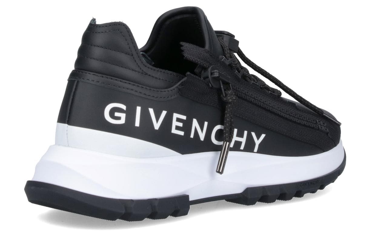 Кроссовки Givenchy Low Top Leather Sneakers Black - изображение 4