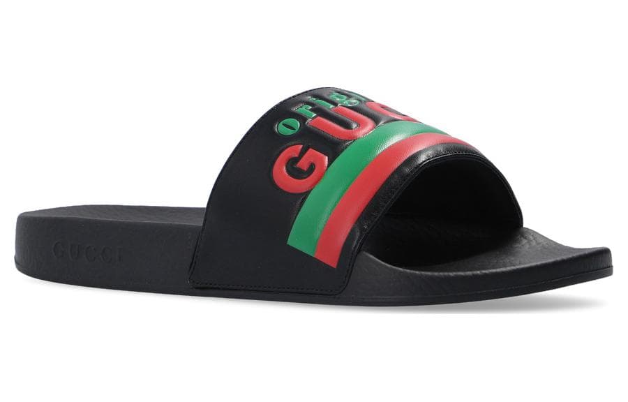 Сандалии Gucci Original Black Slides - изображение 3