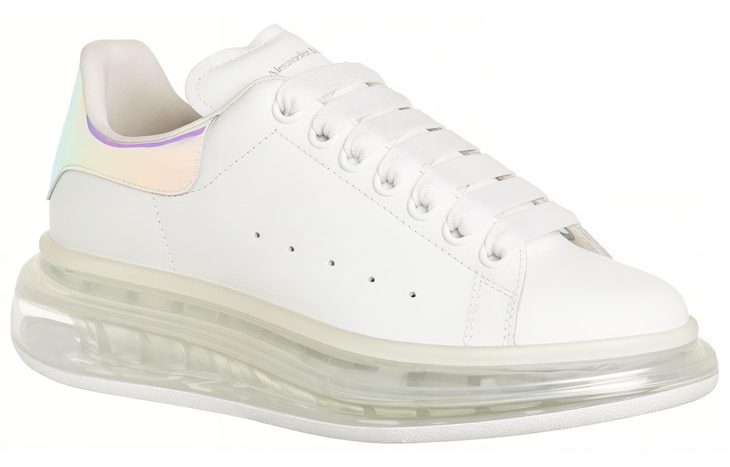 Кроссовки Alexander McQueen Laser Sneakers White - изображение 2