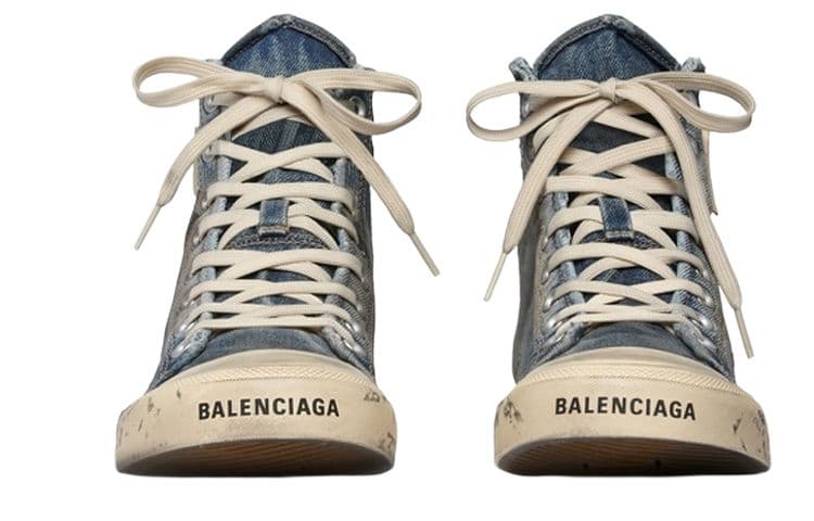 Кеды Balenciaga Denim High-Top - изображение 4