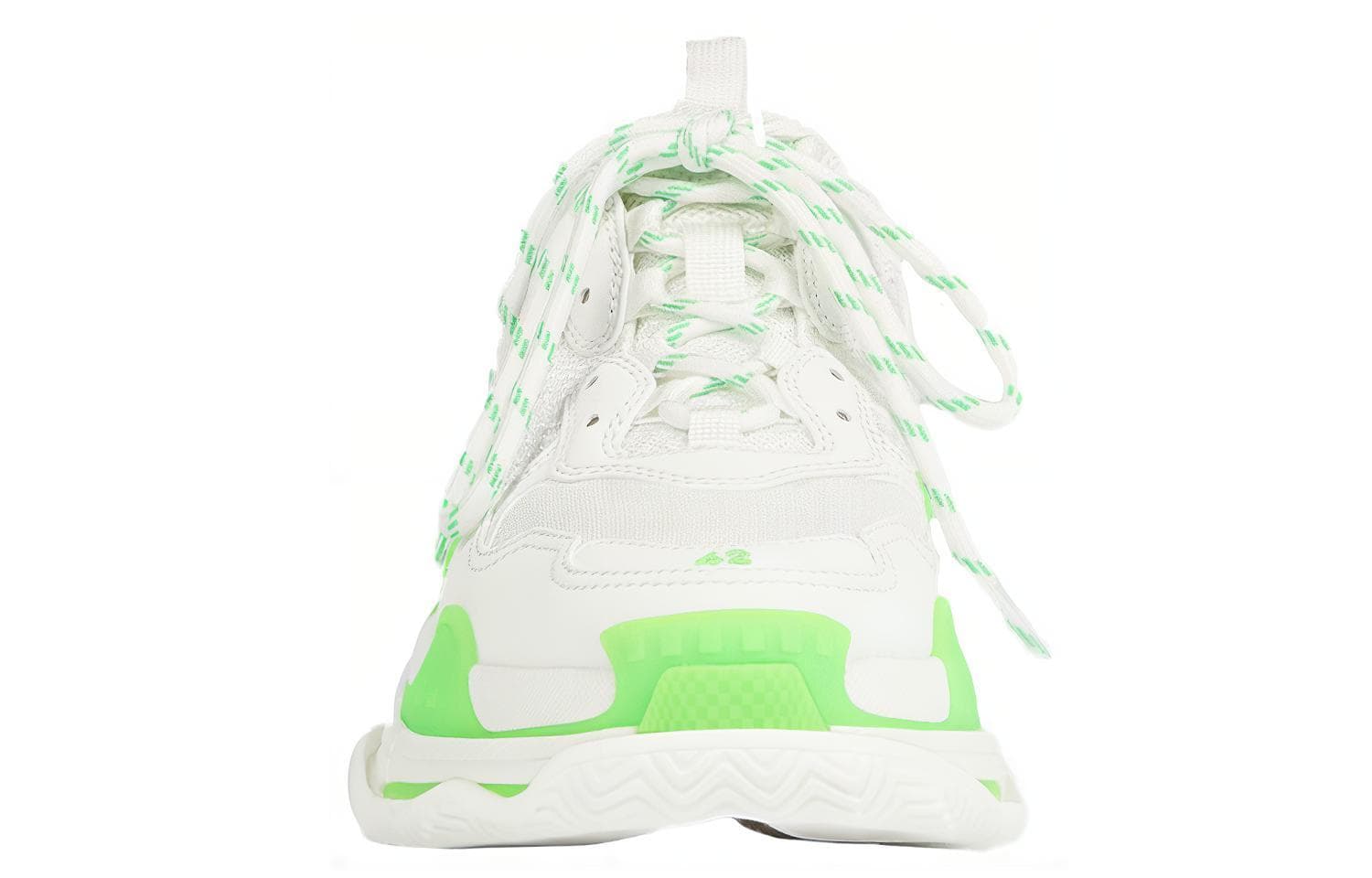 Кроссовки Balenciaga Triple S White Green - изображение 3