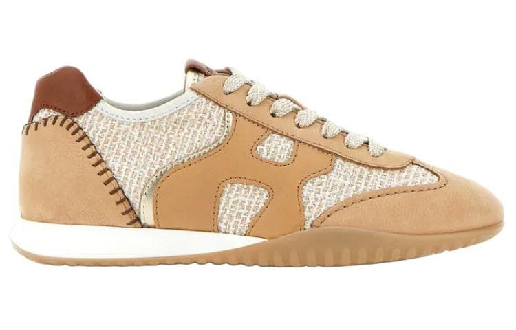 Кроссовки HOGAN Olympia Z Low Топ Повседневная обувь Женская Коричневая - изображение 2