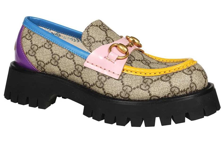 Лоферы Gucci Flats Brown - изображение 2