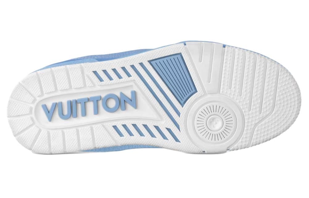 Кроссовки Louis Vuitton Trainer Blue - изображение 6