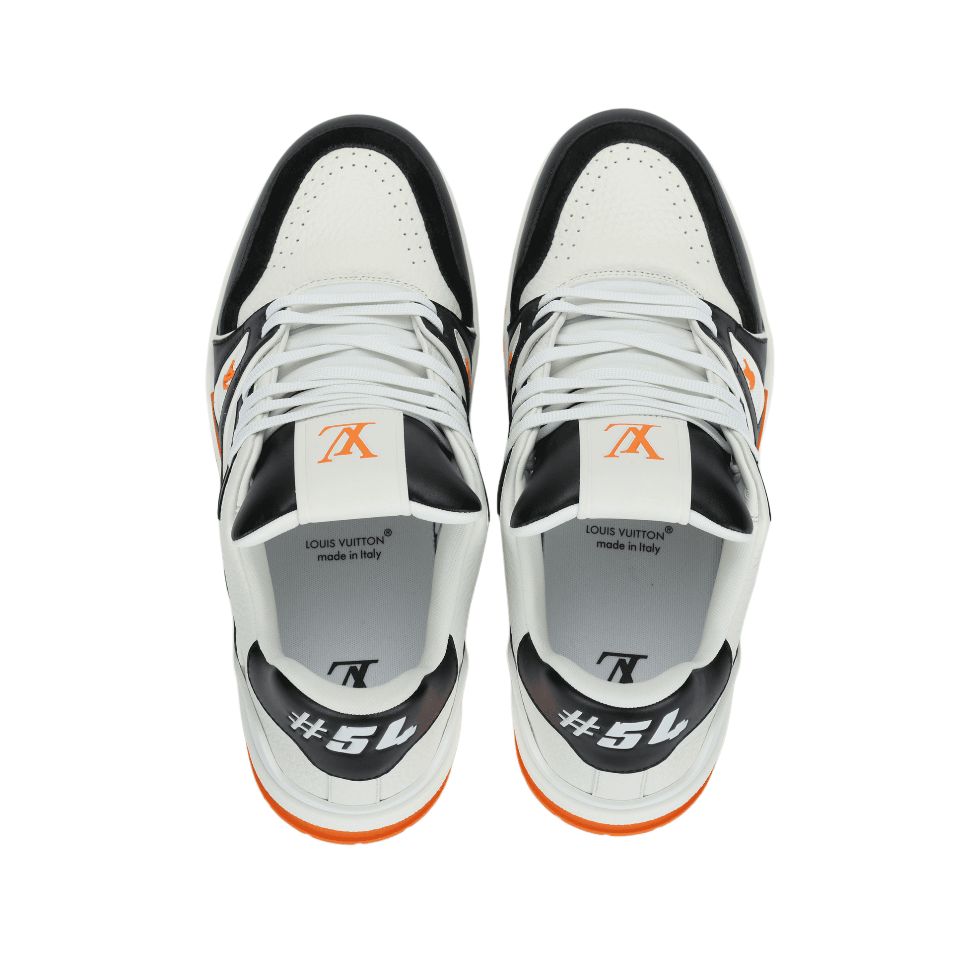 Кроссовки Louis Vuitton Trainer Orange - изображение 3