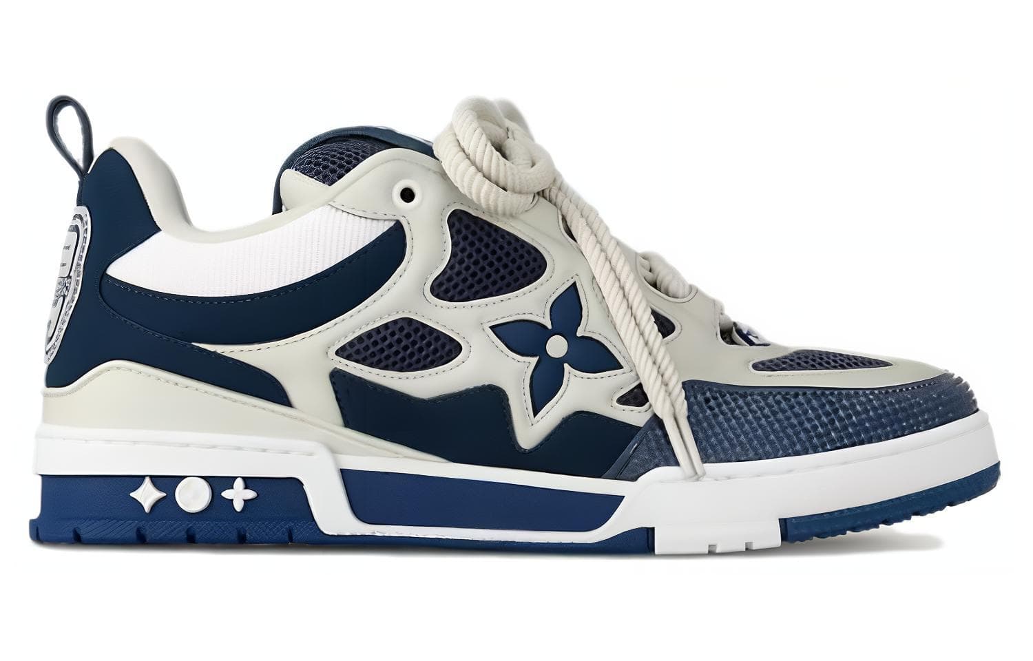 Кроссовки Louis Vuitton Skate Blue White - изображение 2